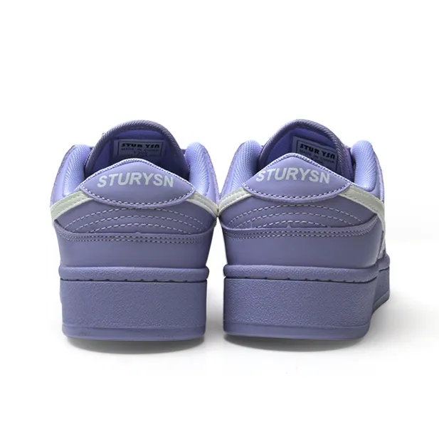 STUR YSN Wear resistant And Lightweight Low Top Skateboard Shoes Unisex Snow Blue Color-5