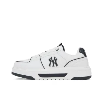 MLB Chunky Liner Low Top Skateboard Shoes Unisex Ecru