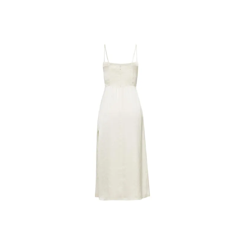 ARITZIA Wilfred Magdalena Satin Dress Slip Dresses Women's Light Birch/Light Birch-1