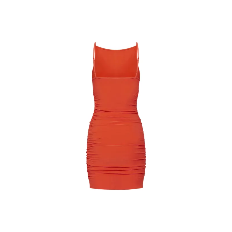 ARITZIA Babaton Sentiment Dress Sleeveless Dress Women's Hot Cheeky Red/Hot Blush Red Lips-1