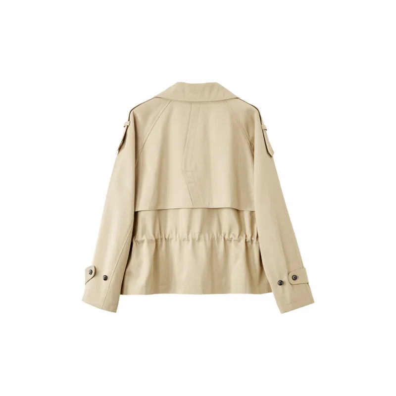 XIANGYING Trench Coats Women's-1
