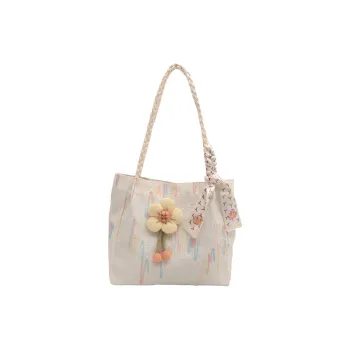 Barang Bear Nylon Tote Bag Shopping Bag Commute Bag Shoulder Bag Regular Women's Multicolor