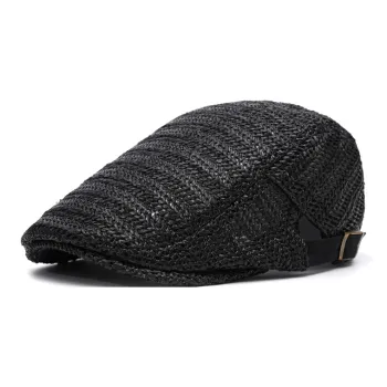 Yamaichi Maru Straw Woven Berets Unisex