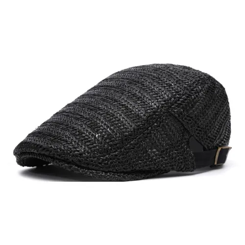 Yamaichi Maru Straw Woven Berets Unisex