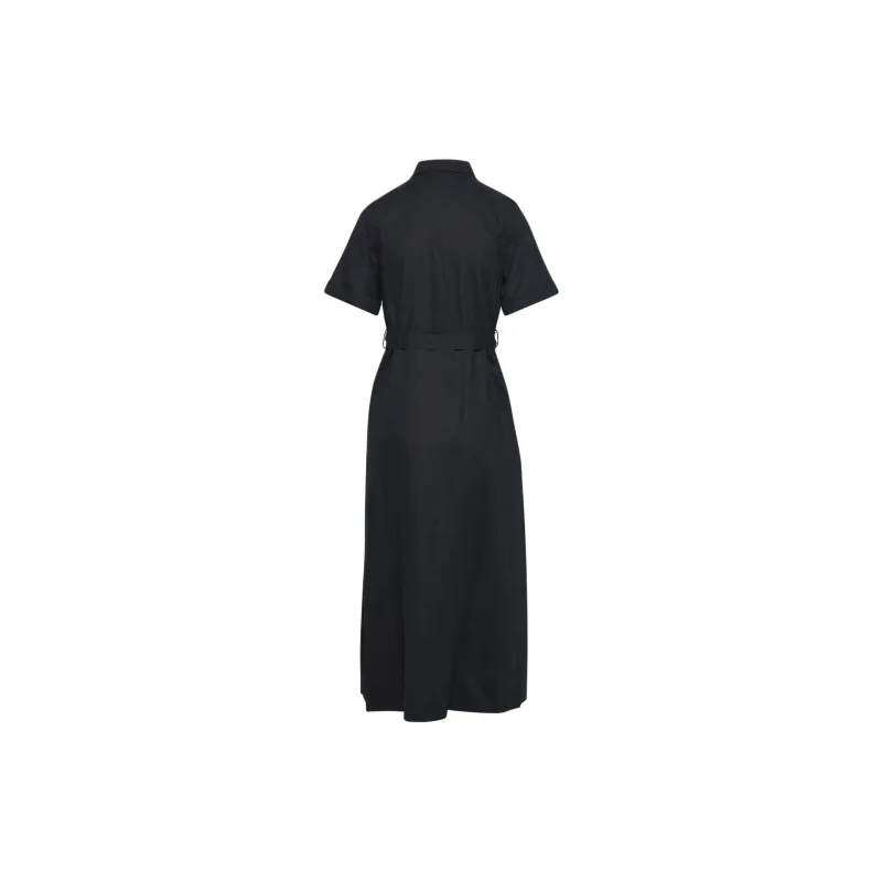 ARITZIA Wilfred Eleta Linen Maxi Dress Short-Sleeved Dresses Women's Dark Night Navy/Blackout Navy-1