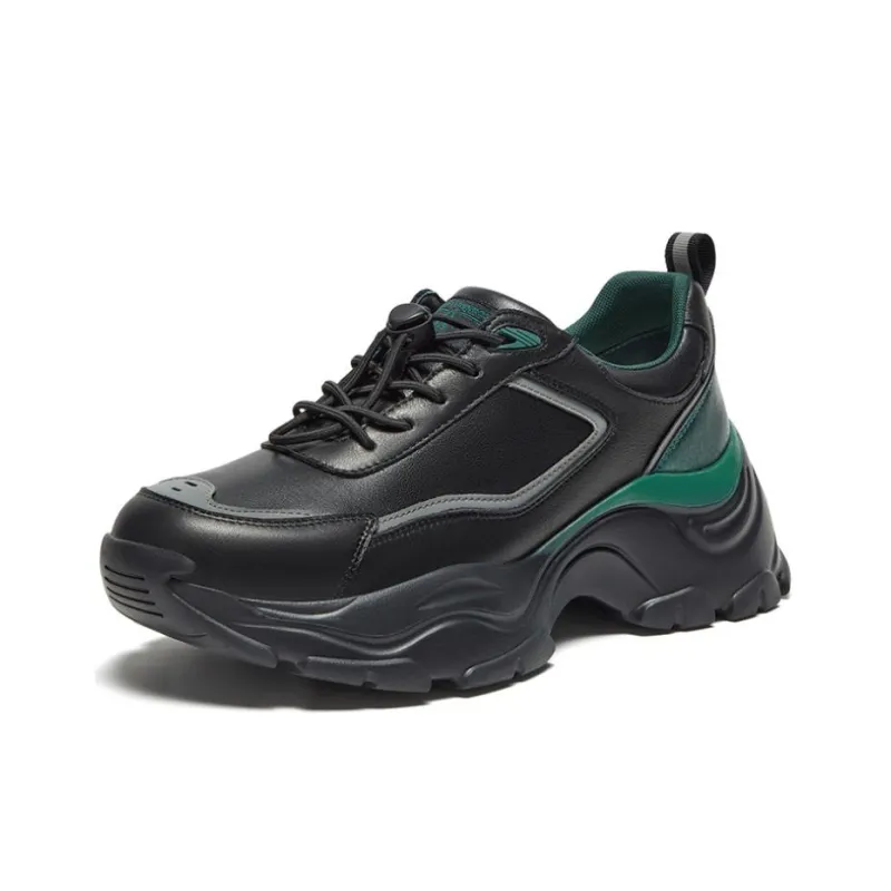 Hush Puppies Cushioned Slip-Resistant Low-Top Chunky Sneakers Women's-1