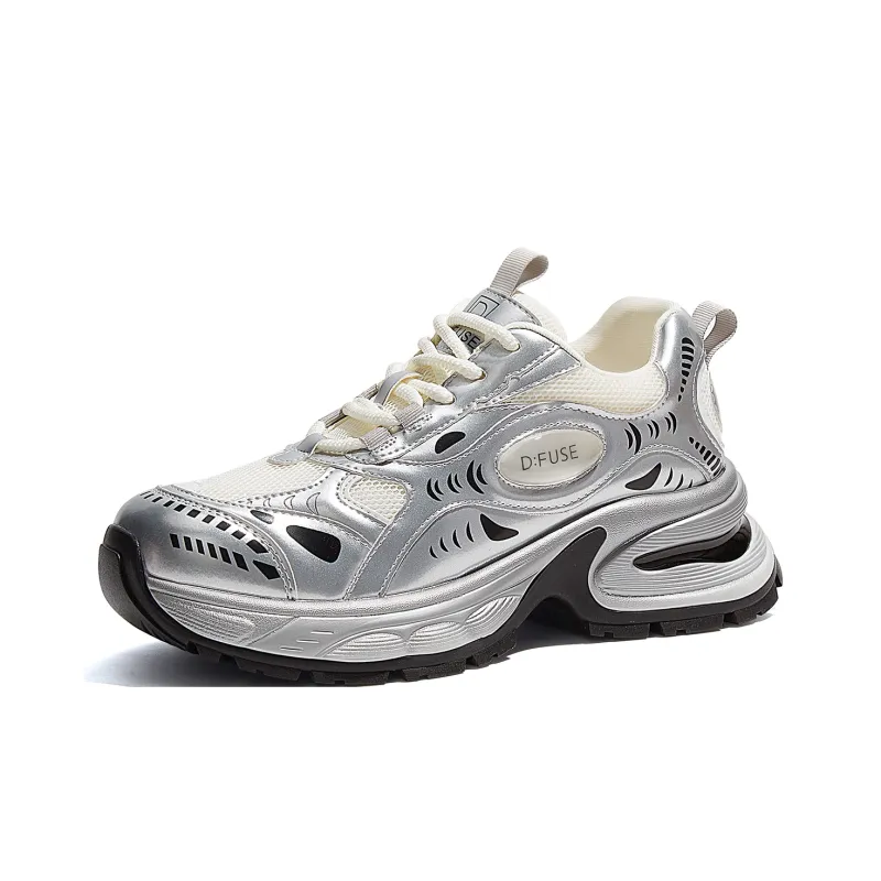 D:FUSE SCANDINAVIA Cushioning Anti-Slip And Wear-Resistant Low-Top Chunky Sneakers Women's-8