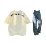 Set (Apricot Heavyweight Upgrade T-Shirts+Blue Jeans)