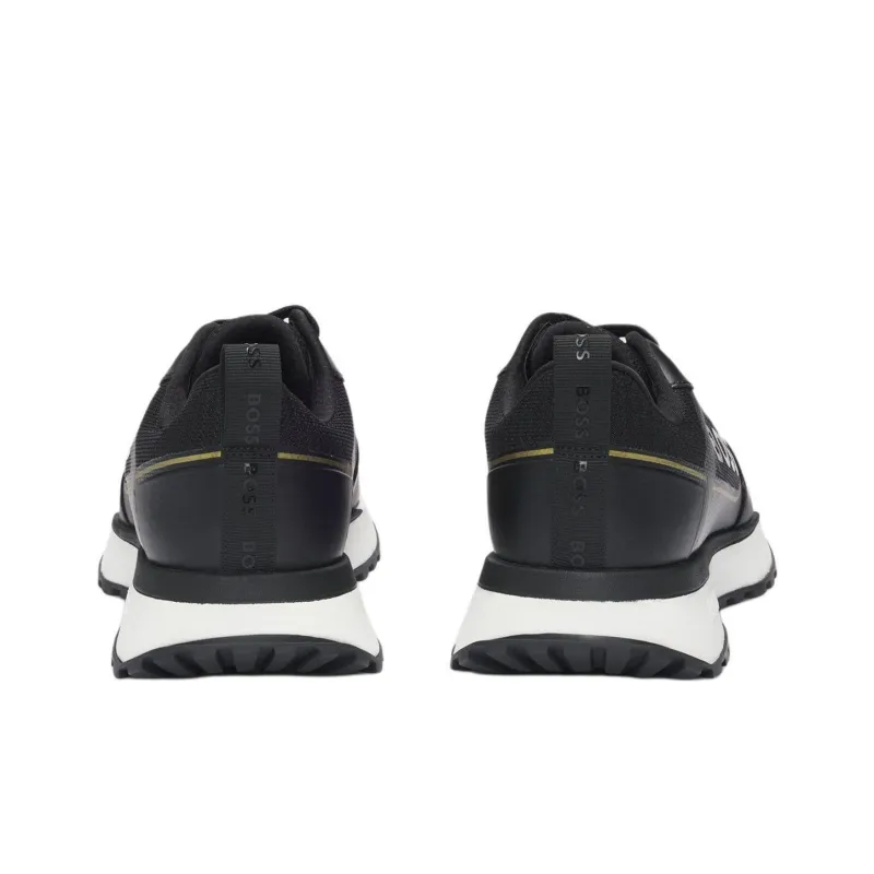 HUGO BOSS Low Top Casual Shoes Men's Black-3