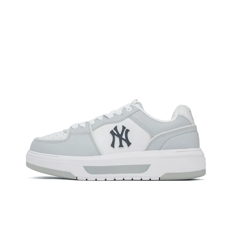 MLB Chunky Liner Low Top Skateboard Shoes Unisex Gray-0