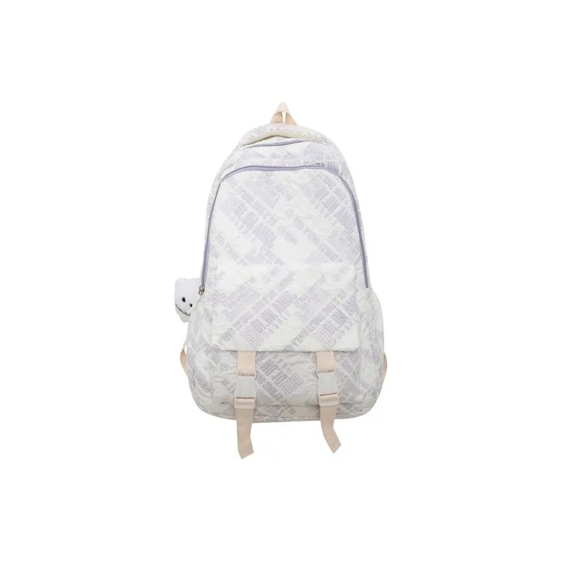 Venerable Brahma Nylon Backpack Women's Gray/Purple/Yellow/Blue/Pink-1