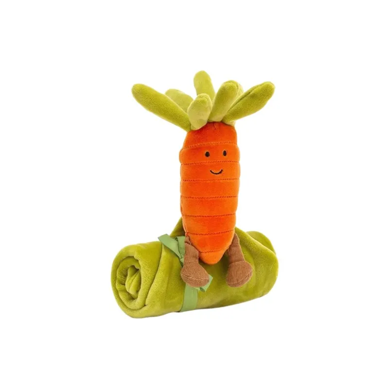JELLYCAT Fun Food Collection Legged Carrot Doll Products-1