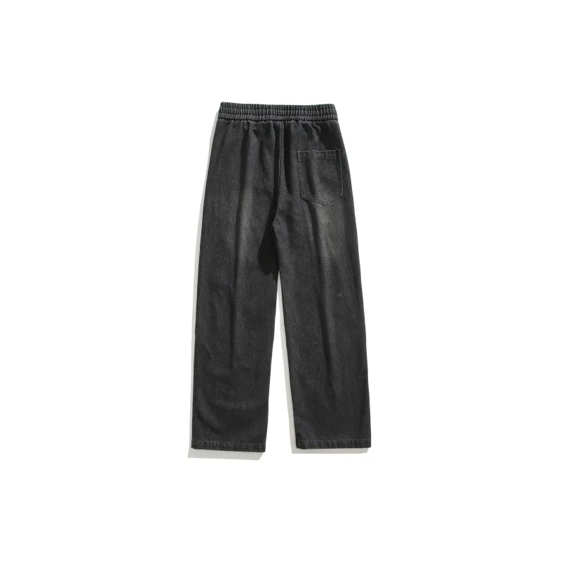 GOOSELIAR Casual Denim Pants Unisex-1
