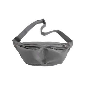 OURFUN Nylon Sling Bag Regular Unisex Gray/Black/White/Orange
