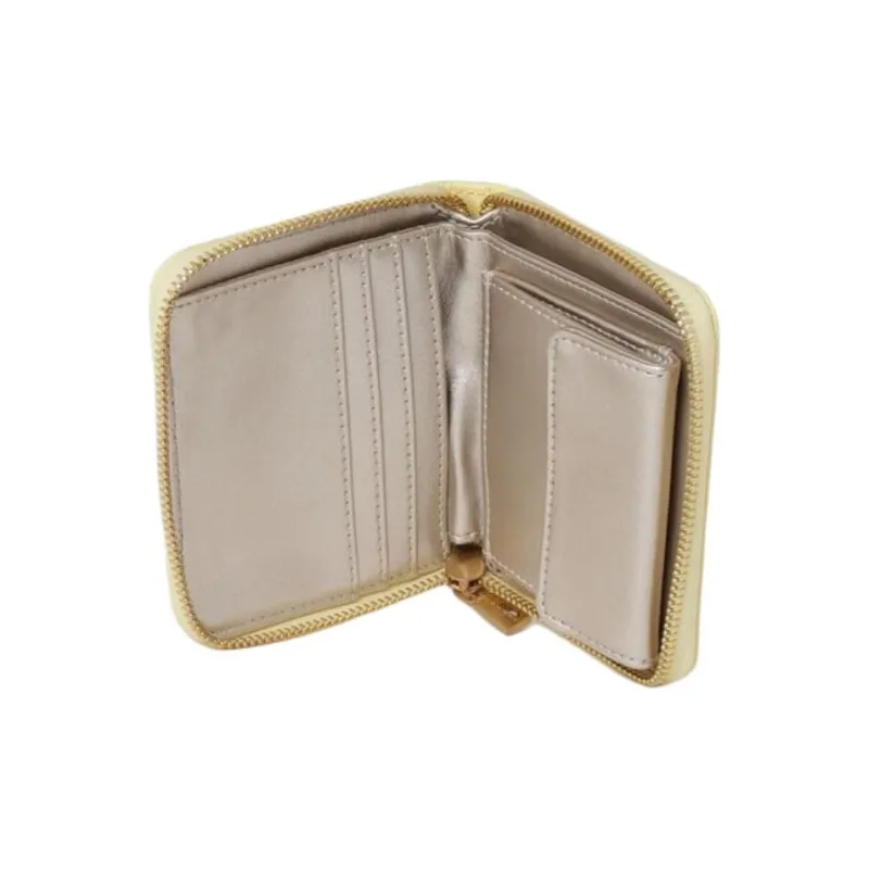 GUESS Synthetic Leather Wallet Small Size Women's Yellow-4