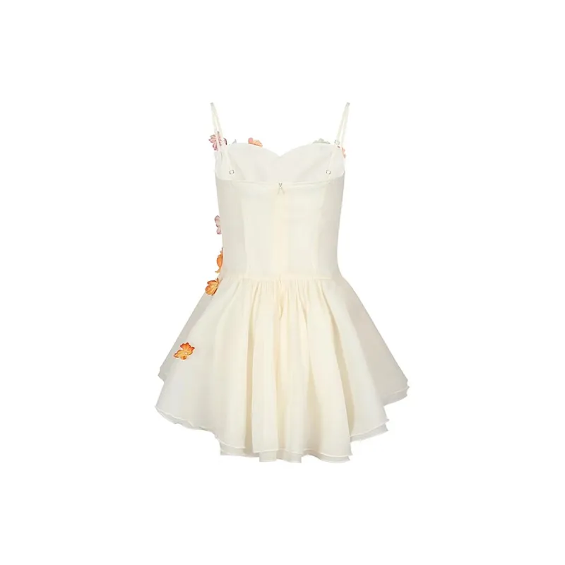 Incolore Slip Dresses Women's White-1