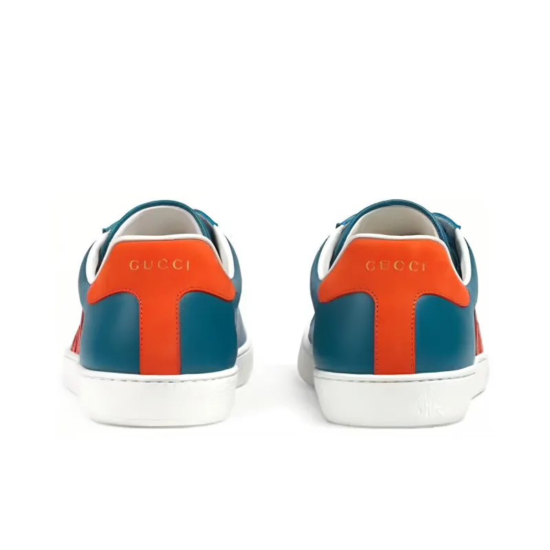 GUCCI Ace Interlocking GG Teal-2