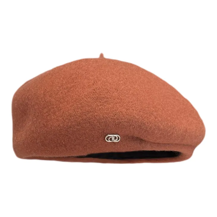 MINGYUANDAILI Wool Blend Berets Women's-4