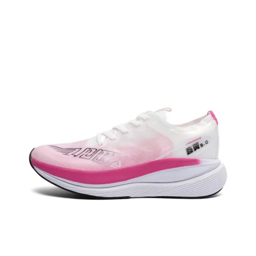 LPMX Running Shoes Men Low-Top White/Rose Red