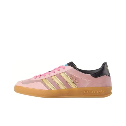 Adidas X GUCCI Gazelle Pink Velvet Women's