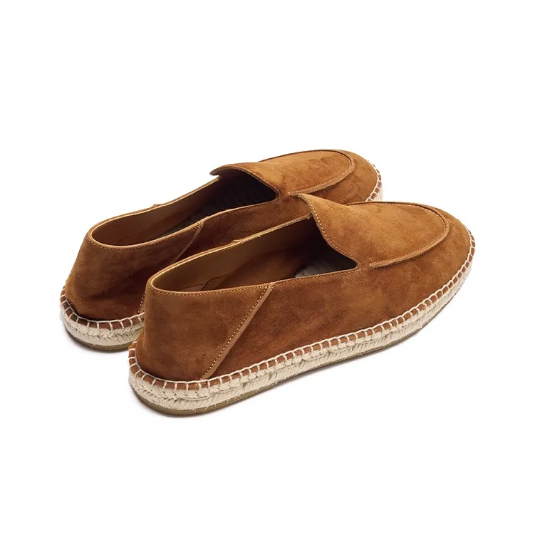 Chioryn Espadrilles Men Gray/Brown/Blue-14