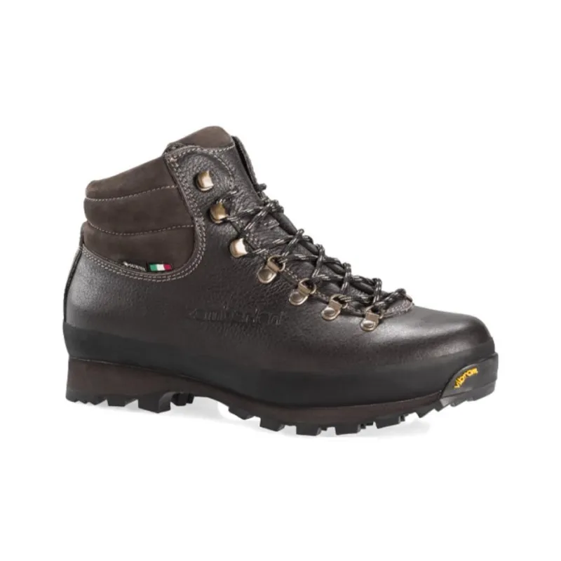 Zamberlan Anti-Slip Wear-Resistant Mid-Top Trekking Shoes Men's Brown-1