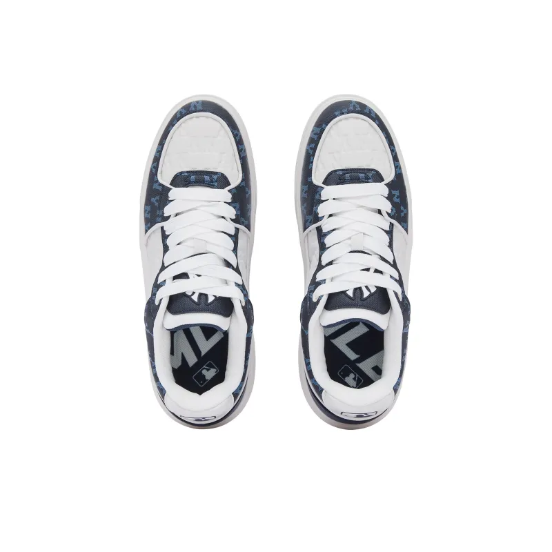 MLB Chunky Liner Low Top Casual Shoes Unisex Navy Blue-3