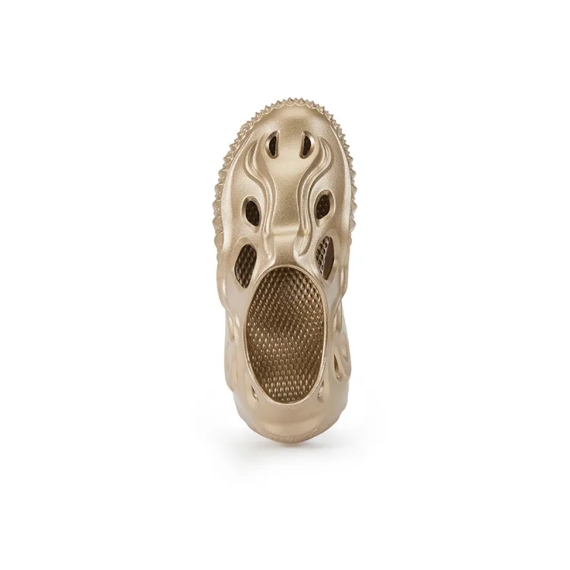 ZHANGWEILI X DEWU x RPRSENTED Golden Dragon Trendy Artistic Clogs Unisex Champagne Gold-2