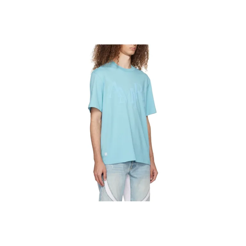 AMIRI T-Shirts Men Blue-2