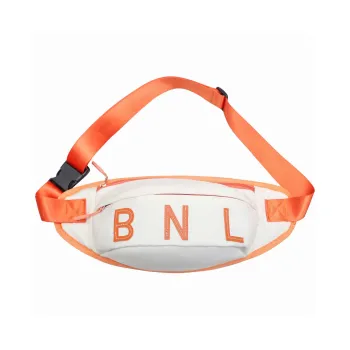 OURFUN Nylon One Shoulder Crossbody Bag, Sling Bag Unisex White Orange/White Green/White Blue/Black/Blue