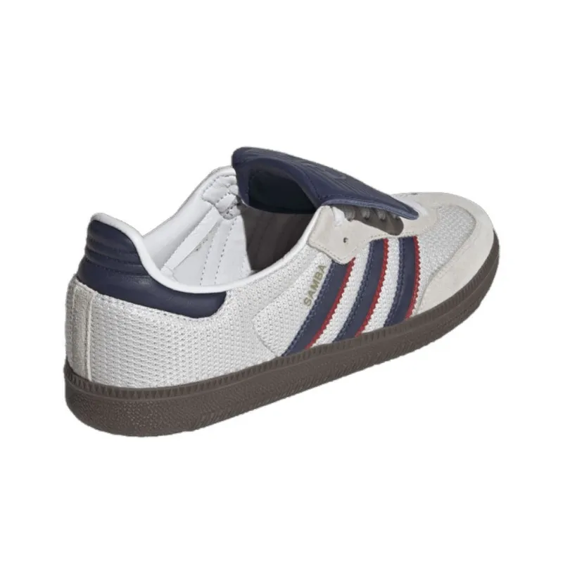 Adidas Samba Lt Crystal White Dark Blue-4