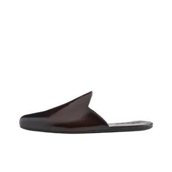 PRADA Closed Toe Slippers Men's Umber