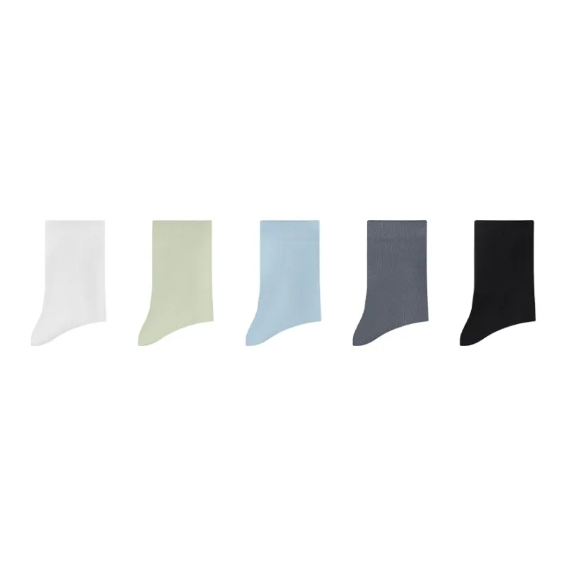 MIIOW Mid-Calf Socks Women's 5 Pack-1