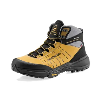 Zamberlan Slip-Resistant Waterproof And Breathable Mid-Top Trekking Shoes Women's Yellow