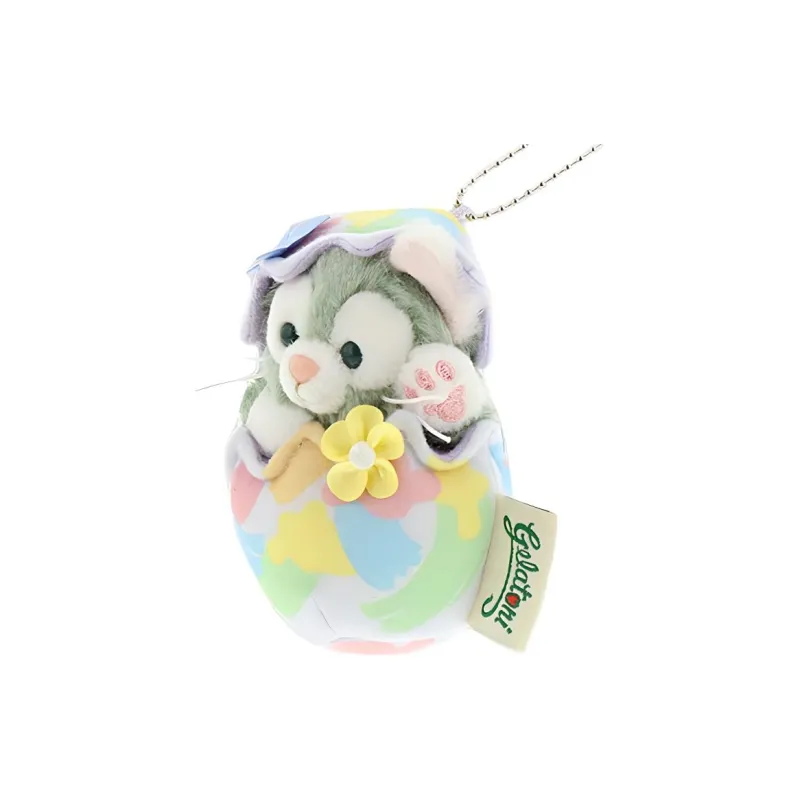 Disney Duffy And Friends Spring Collection Gelatoni Dolls Plush Pendant 10cm Height-1