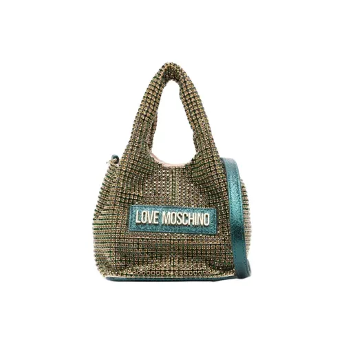 LOVE MOSCHINO Logo-patch Bucket Bag