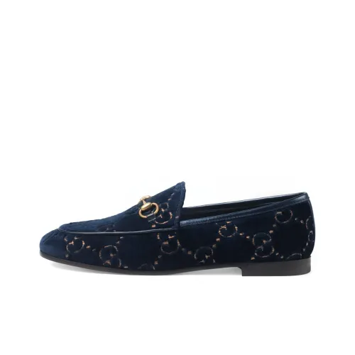 GUCCI Jordaan Women's Casual Shoes Women's Dark Blue