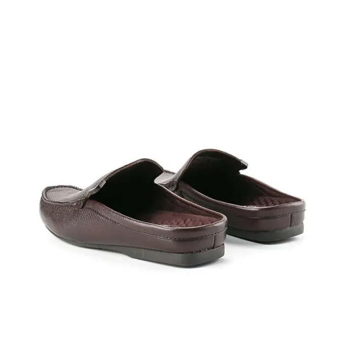 Hush Puppies Wrap-toe Slippers Men's Coffee-3