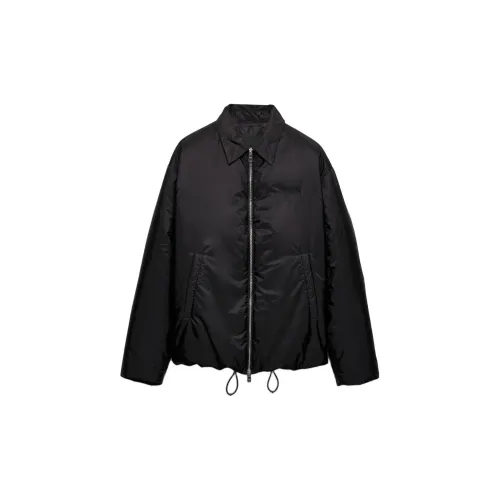 PRADA Puffer Jackets Men Black