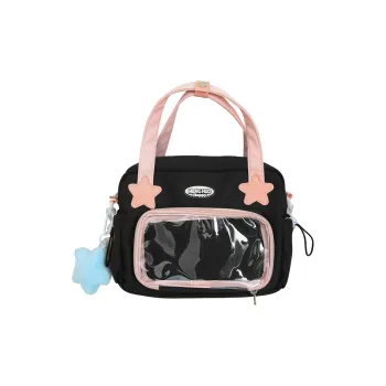 Travel Polyester-Cotton Blend Shoulder Bag Crossbody Bag Women's Multicolor