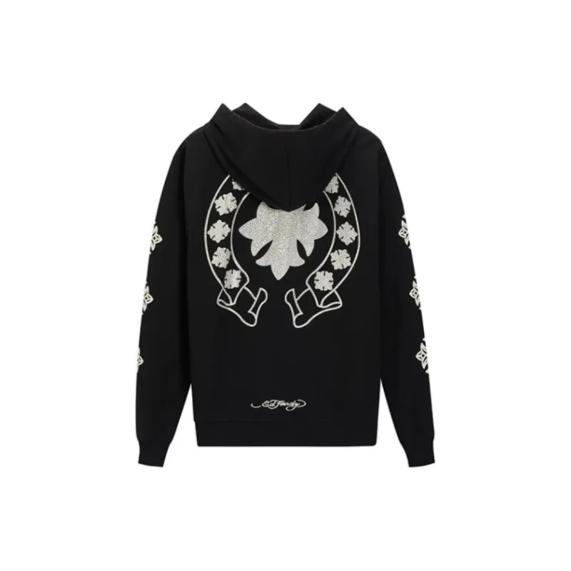 Ed Hardy FW24 Sweatshirt Men's Black-1