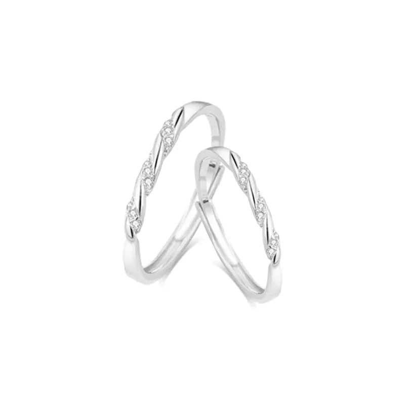 JUICY GRAPE Zircon Rings Unisex-2