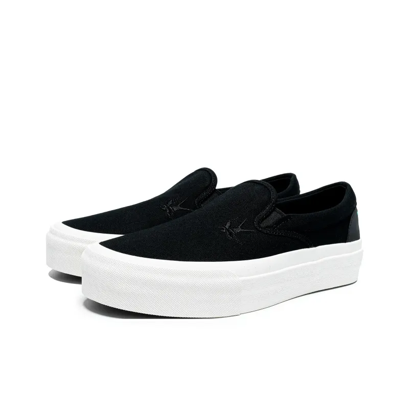 TC T/C MADE X STA HOOD BK Collaboration Low-Top Canvas Shoes Unisex Black-2