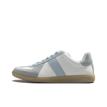 THOM WILLS Vintage Versatile German Army Trainers Low Top Skateboard Shoes Women's Blue White