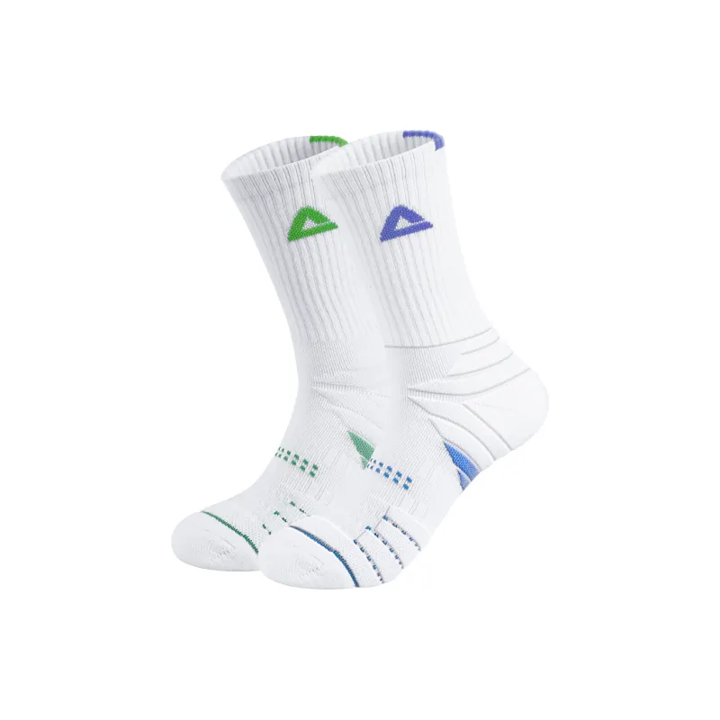 PEAK Basketball Socks Unisex 2 Pack-24