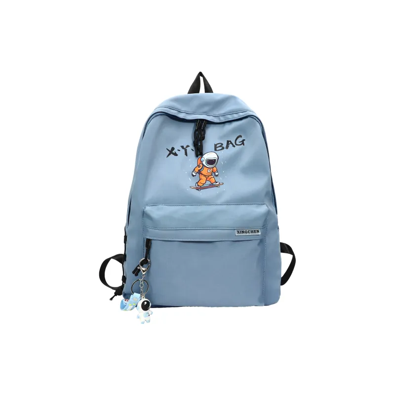 OURFUN Nylon Backpack Regular Women's Black/White/Pink/Light Green/Lake Blue-10
