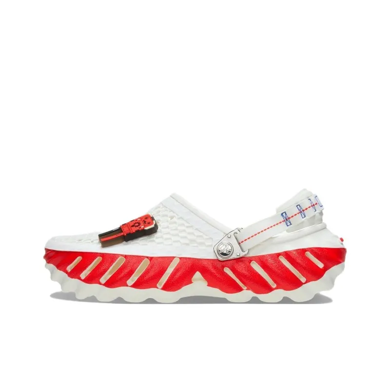 Crocs Echo Clog Kanghyuk White Red-0