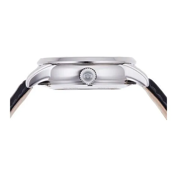 ORIENT Automatic Mechanical Movement Leather Watch Bands Watch 42mm Men's Watches White Dial-1
