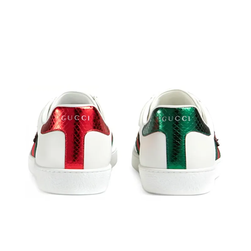 GUCCI Ace Embroidered 'Lightning Bolt'-3