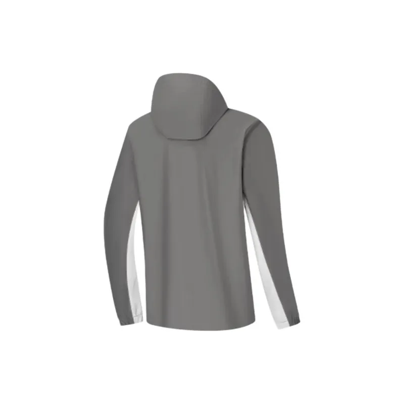 XTEP Variety Training Collection Trench Coat Men's Compact Gray/Dust Gray-1